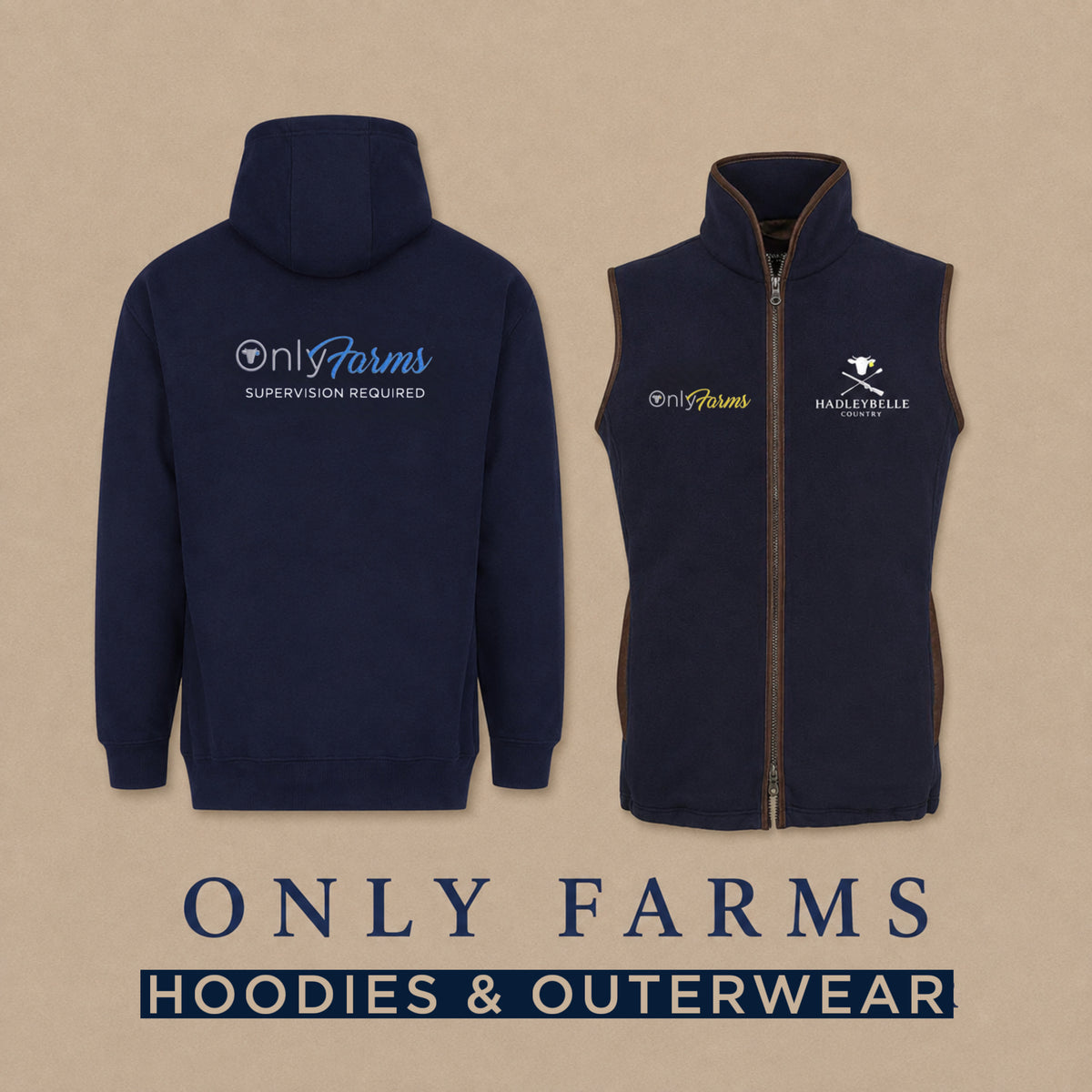 Only Farms: Hoodies & Outerwear