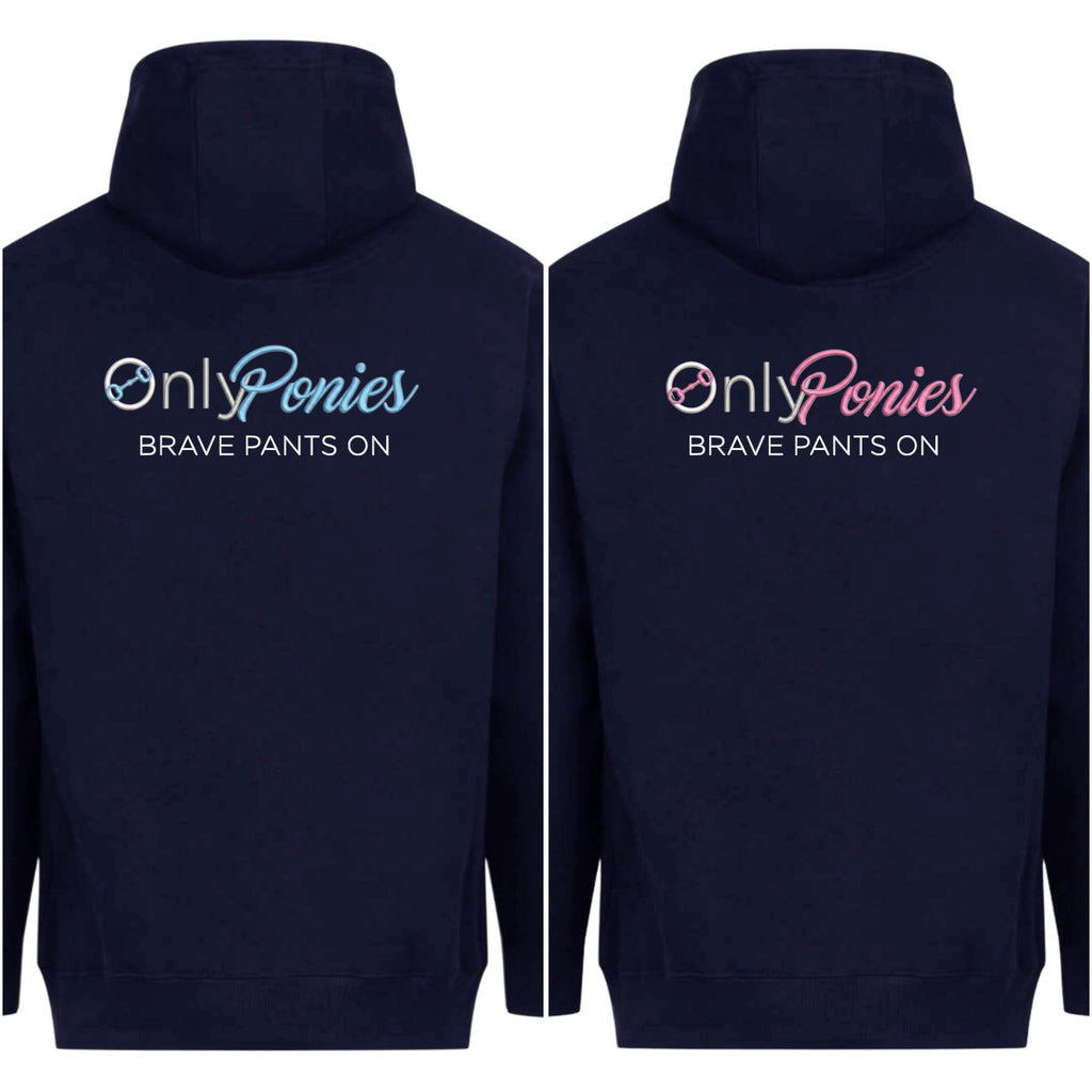 Only Ponies - Brave pants on hoodie