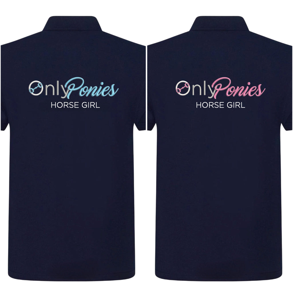 Only Ponies - horse girl polo