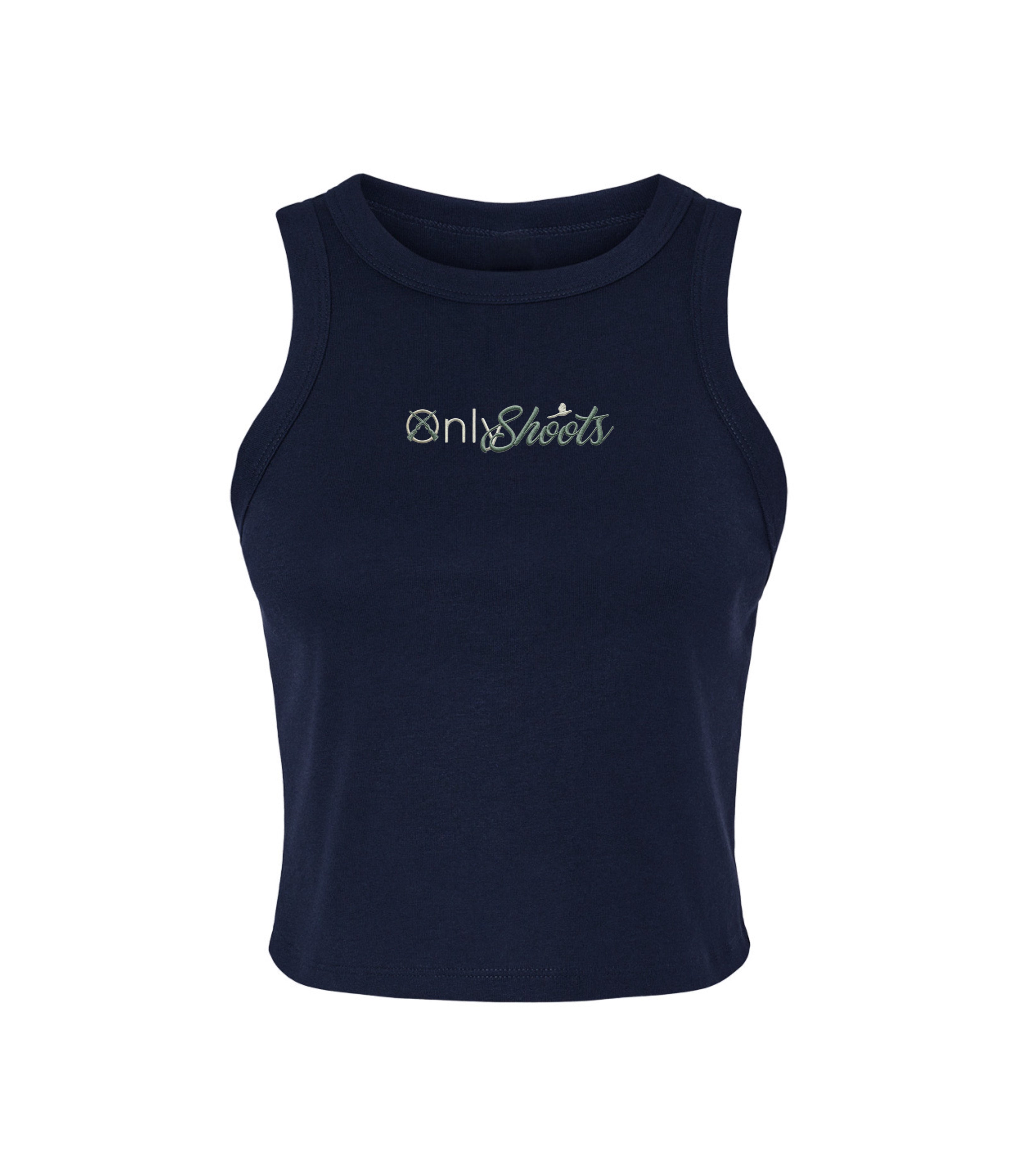Only Shoots  - navy racer back vest