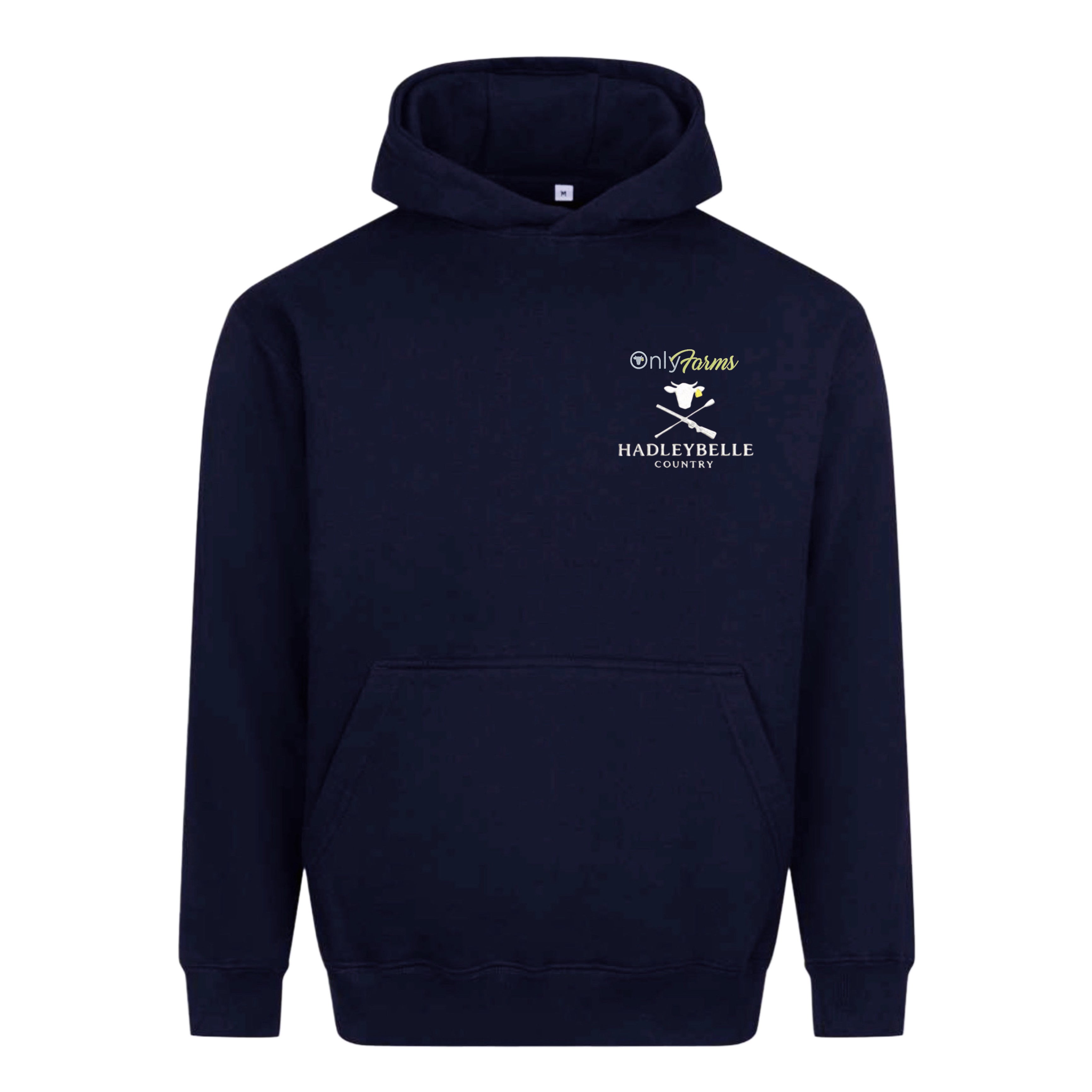 Only Farms basic navy hoodie