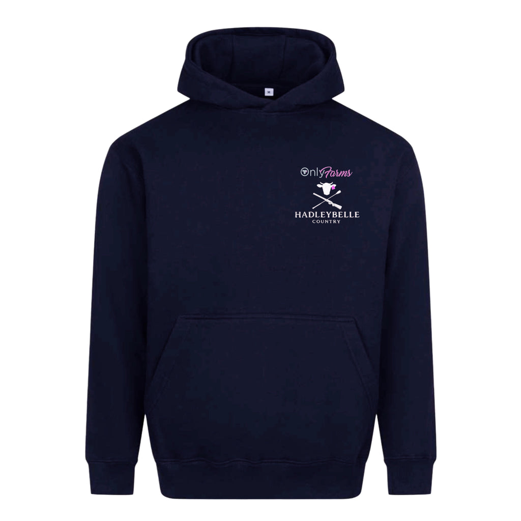 Only Farms basic navy hoodie