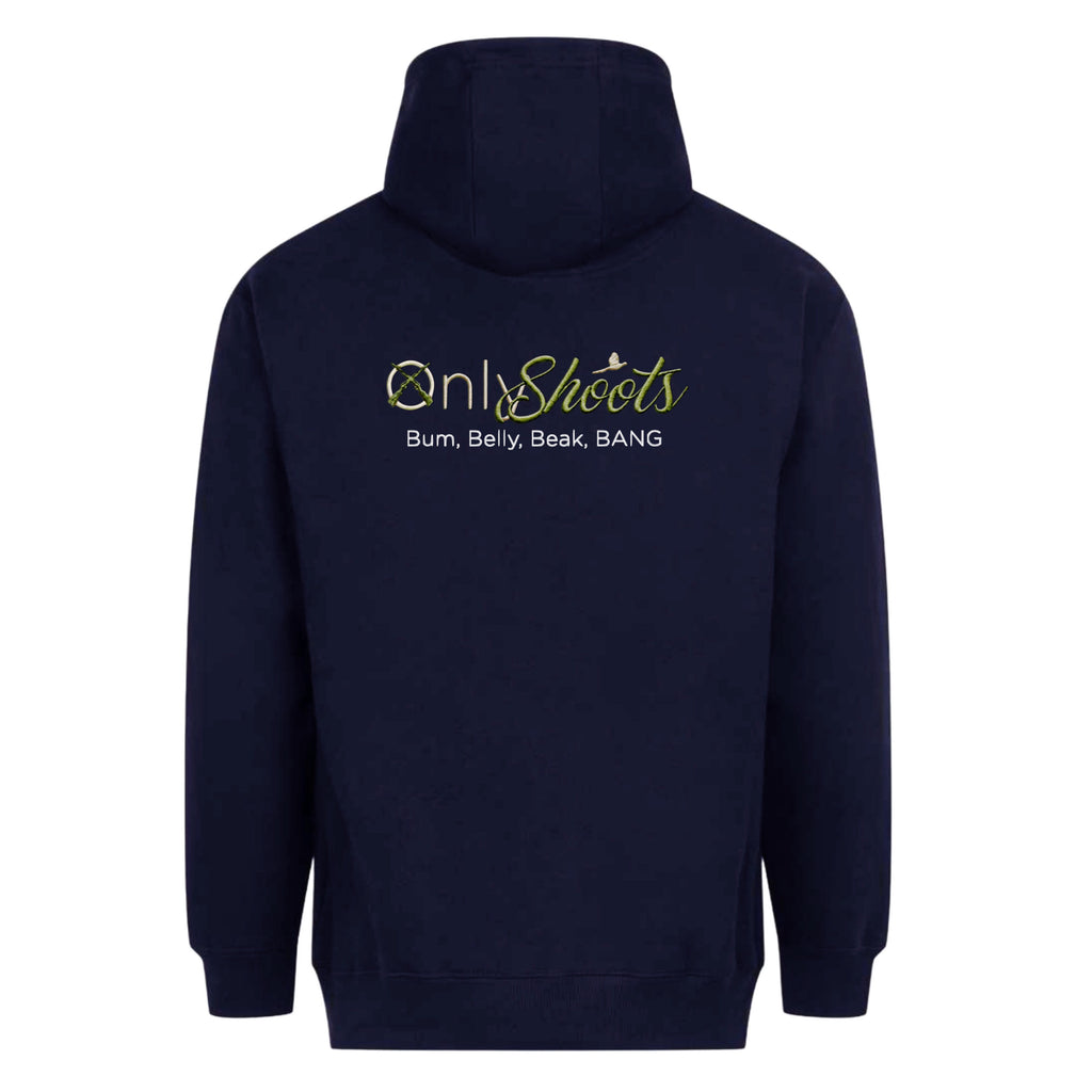 Only Shoots - Bum, belly, beak, bang hoodie