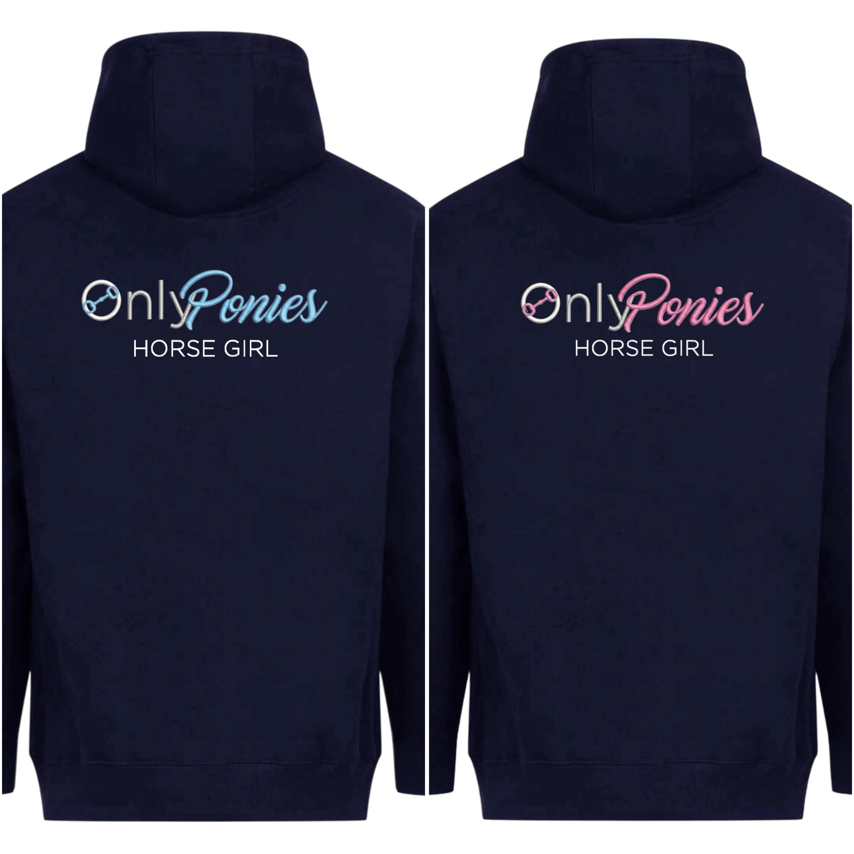 Only Ponies - Horse girl hoodie