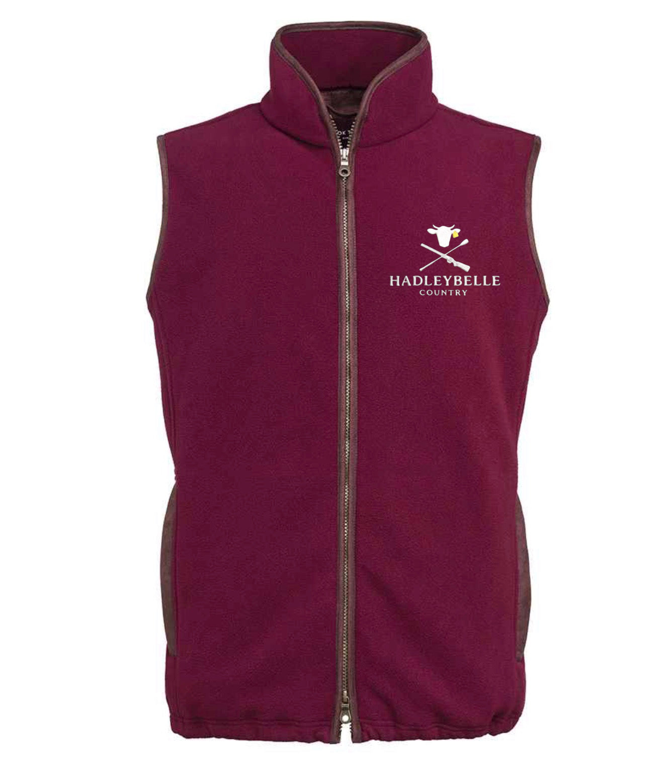 Unisex maroon gilet