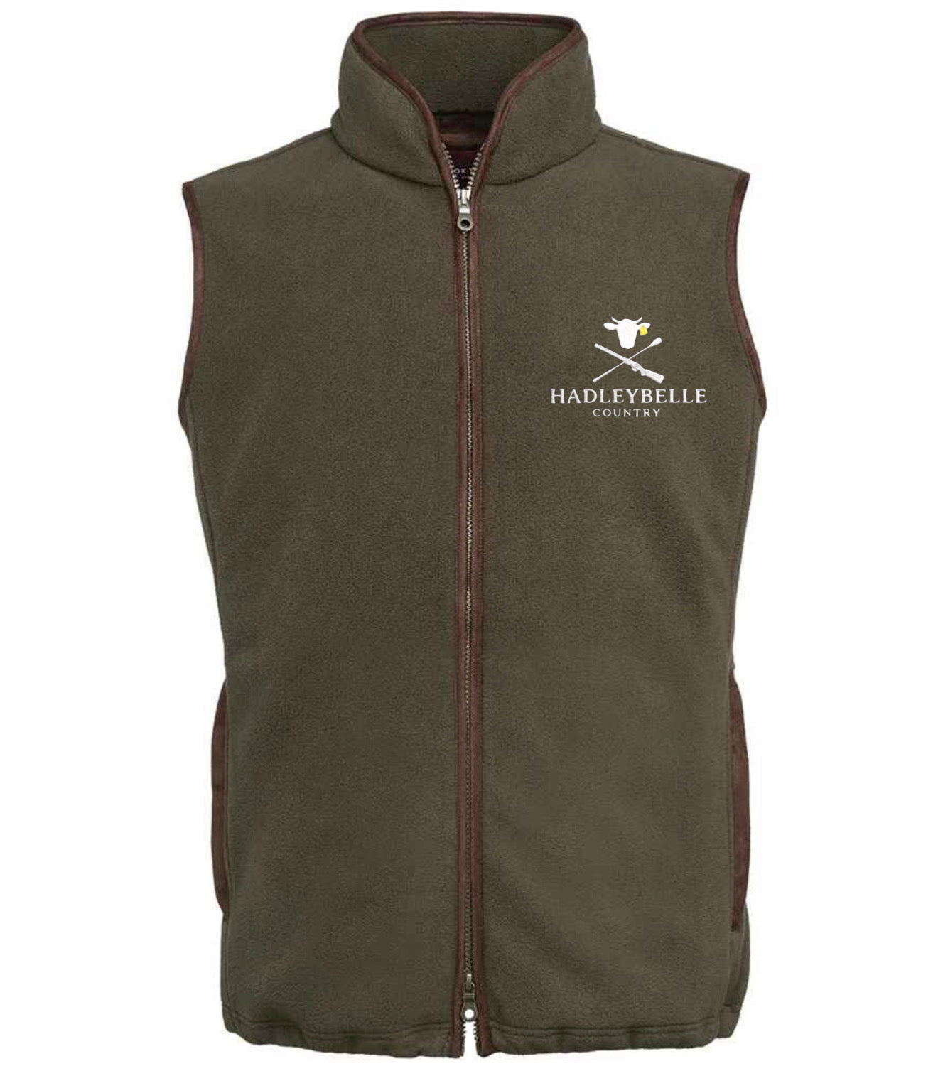 Unisex green gilet