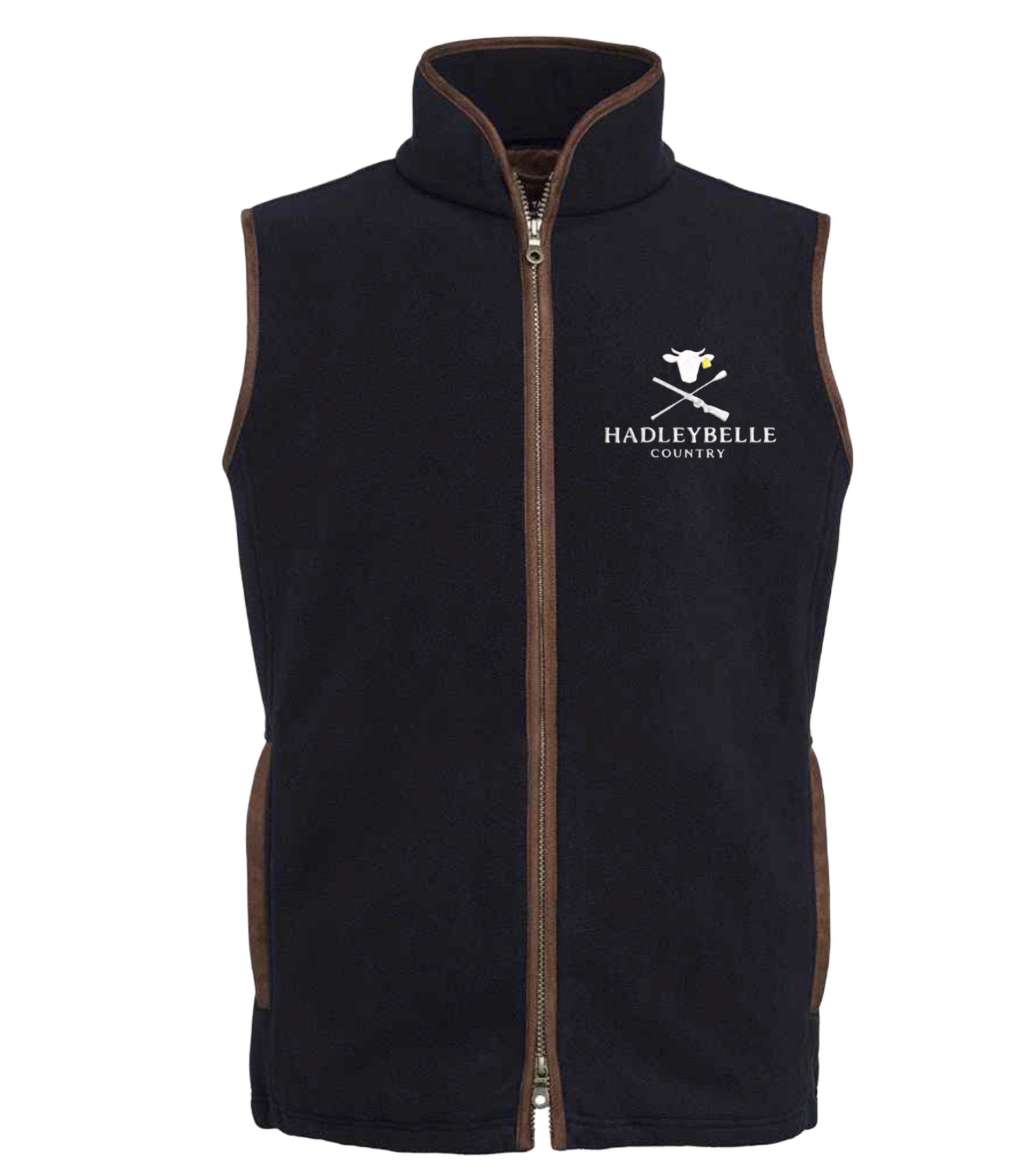 Unisex gunmetal grey gilet